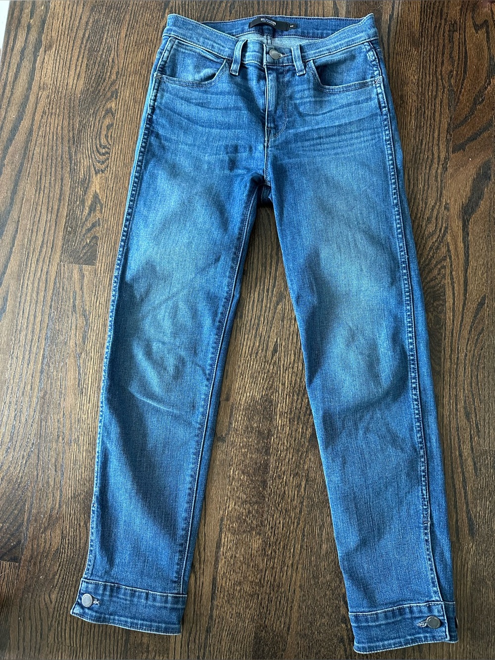 Hudson Jeans Nico Cigarette Dark Blue Denim